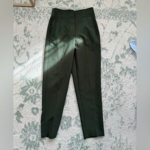 Zara Olive Green Zara Pants